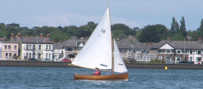 Hal in Good Hope during the Battle of Clontarf Regatta 2014 photo copyright Vincent Delany taken at Clontarf Yacht & Boat Club and featuring the Water Wag class