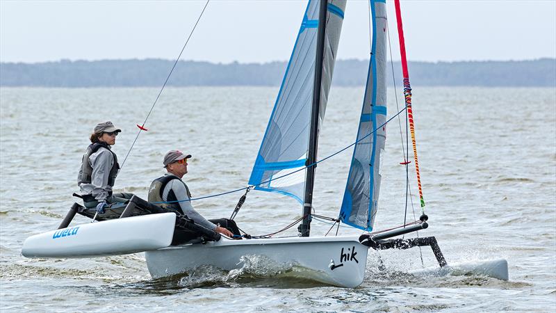  2019 Weta North American Championship - NorBanks sailing facility in Duck, NC photo copyright Eric Rasmusse taken at  and featuring the Weta class