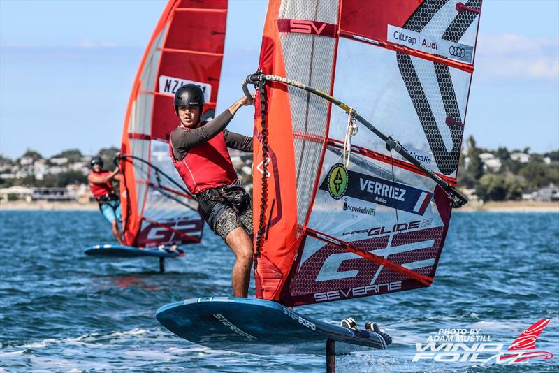 NZ Windfoiler National Championships - March 13-15, 2020 - Manly Sailing Club photo copyright Adam Mustill taken at Manly Sailing Club and featuring the Windsurfing class