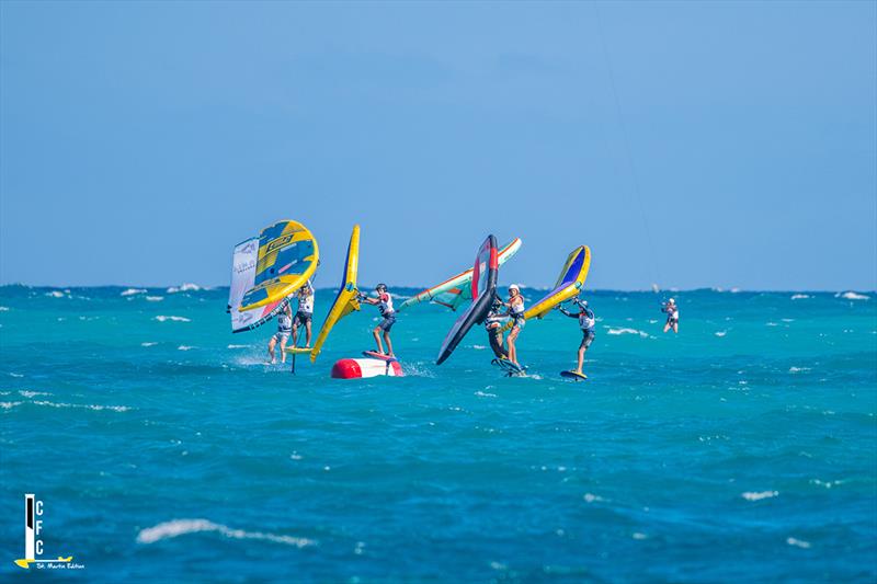 2023 Caribbean Foiling Championships day 2 photo copyright Agne`s Etchegoyen taken at  and featuring the Wing Foil class