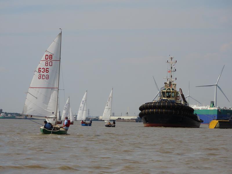 Gravesend Sailing Club Dinghy Regatta photo copyright Roy Turner taken at Gravesend Sailing Club and featuring the Yachting World Dayboat class
