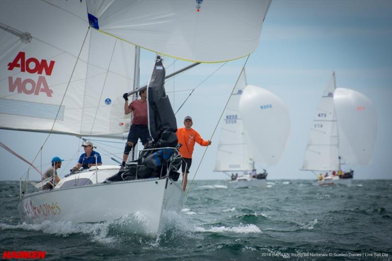 Harken Young 88 National Championship photo copyright Suellen Davies taken at Royal New Zealand Yacht Squadron and featuring the Young 88 class