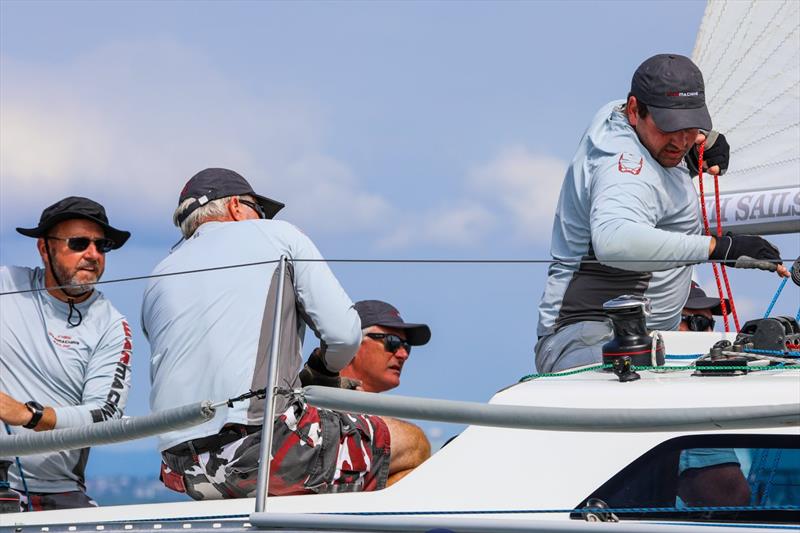 War Machine sailing in the 2019 Nationals photo copyright Rachel von Zalinski - Live Sail Die taken at  and featuring the Young 88 class