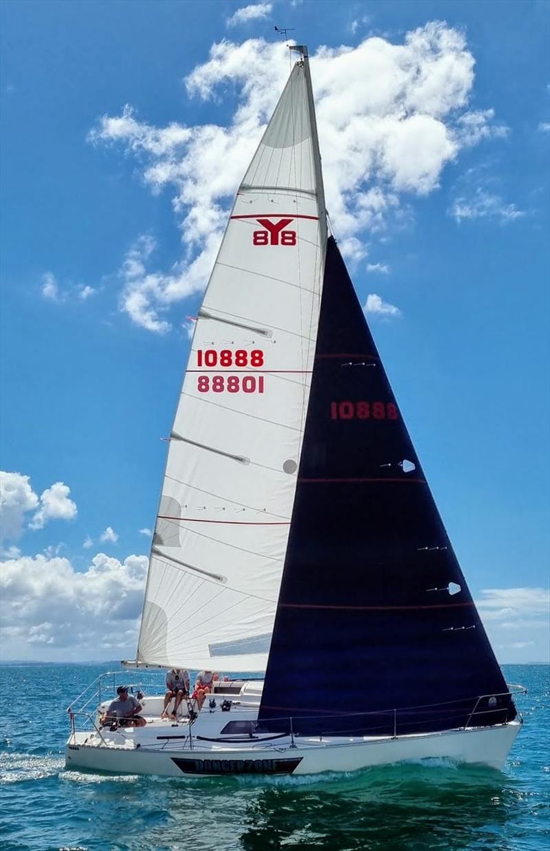 2022 Harken Young 88 Nationals - February 2022 photo copyright Jeremy Cope - shot from on board 'Time Out' taken at Royal New Zealand Yacht Squadron and featuring the Young 88 class