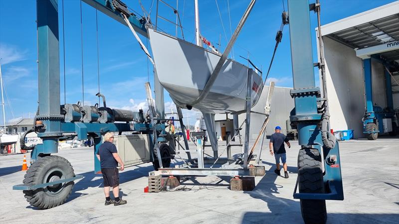 Measurement - Young 88 NZ Championships - March 2023 photo copyright Young 88 Assoc taken at Royal New Zealand Yacht Squadron and featuring the Young 88 class