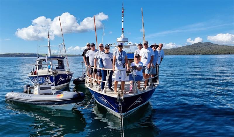 Race Committee - 2023 Harken Young 88 National Championships photo copyright Young88 Assoc taken at Royal New Zealand Yacht Squadron and featuring the Young 88 class