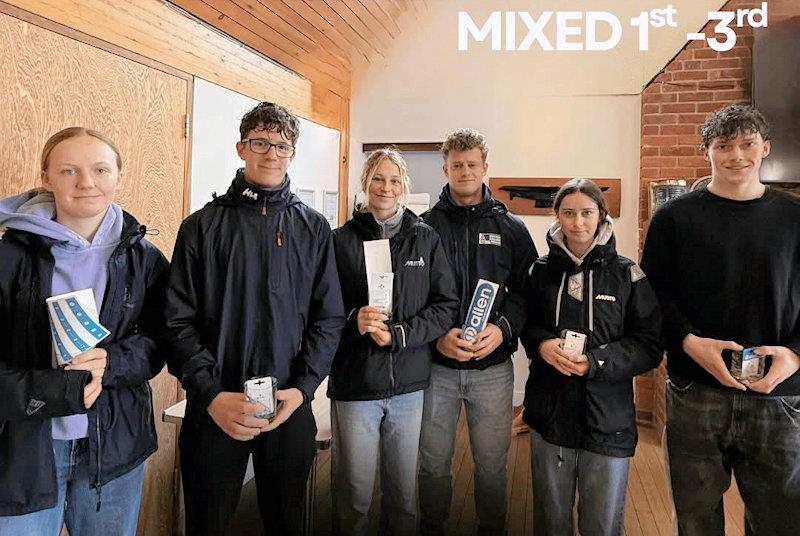 Mixed fleet winners - 29er GP event 5 at Warsash - photo © Melissa Heppell