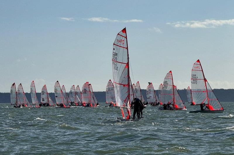 29er GP event 5 at Warsash - photo © Elizabeth Foulkes