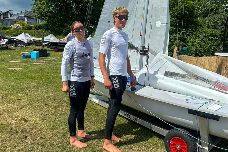 Tessa Clinton and Will Mason - Mixed 470 - Kieler Woche - June 2026 - photo © Jenny Armstrong