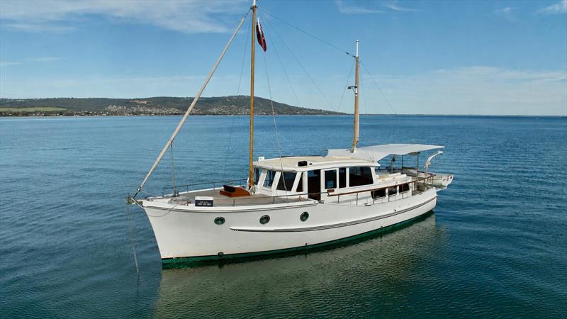 1956 Norman Wright 40 `CAMIRA` – Martha Cove, VIC – $350,000 AUD - photo © Boatseekr - Sept 2026