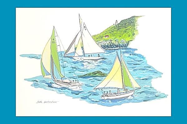 Kaleo Designs has released Sail the Bay, a limited-edition men's shirt inspired by three classic New Zealand yachts - July 2026 - photo © Kaleo Designs