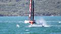 Emirates Team New Zealand return from a two boat training session - AC40 - Auckland - January 28, 2026