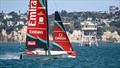 Emirates Team New Zealand return from a two boat training session - AC40 - Auckland - January 28, 2026