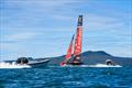  Two chase boats - Emirates Team New Zealand - AC75, Day 11 - April 22, 2026