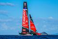 Shag Island bottom end of Waiheke Island - Emirates Team New Zealand -  AC75 - Day 13 - August 28, 2026