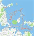 Recon Unit track - Emirates Team NZ - Sailing Day 17 - August 5. 2026 - Hauraki Gulf, Auckland