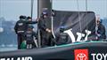 There have been ongoing issues with hoisting the mainsail - Emirates Team NZ - Day 20 -  August 12 2026 - Auckland, NZ