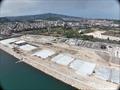 Base construction for  all teams at Bagnoli, Naples - July 2026