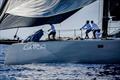 Bow team on Morelli & Melvin-designed 65 Gaea on Multihull Cup Day 1