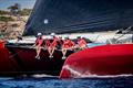 Bow team on Highland Fling XVIII on Multihull Cup Day 1