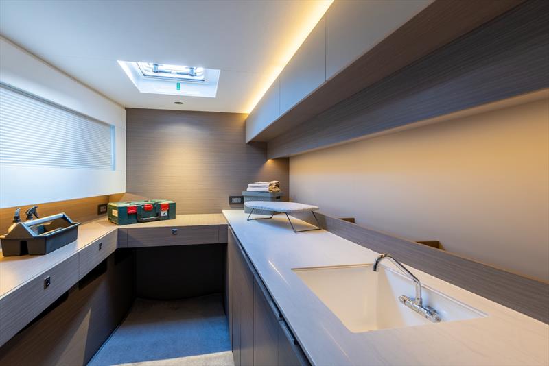 Leopard 52 - Port Fwd Utility photo copyright Leopard Catamarans taken at  and featuring the Catamaran class