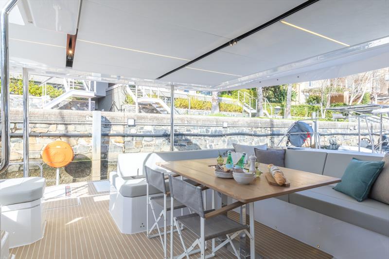 Leopard 52 - Aft Cockpit photo copyright Leopard Catamarans taken at  and featuring the Catamaran class