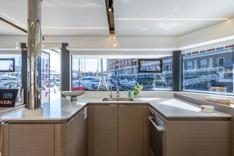 Leopard 52 Saloon Interior photo copyright Leopard Catamarans taken at  and featuring the Catamaran class