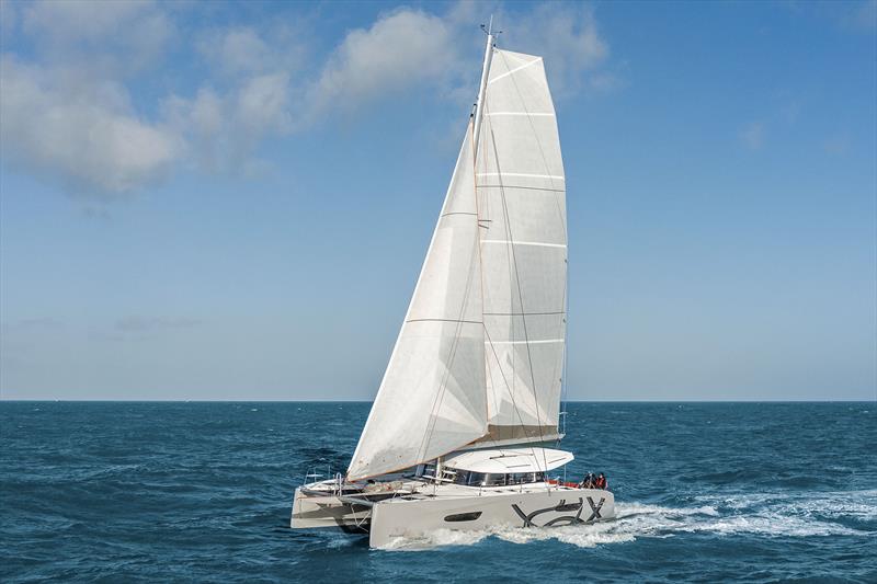 Excess 14 powers along two-sailing photo copyright Excess Catamarans taken at  and featuring the Catamaran class