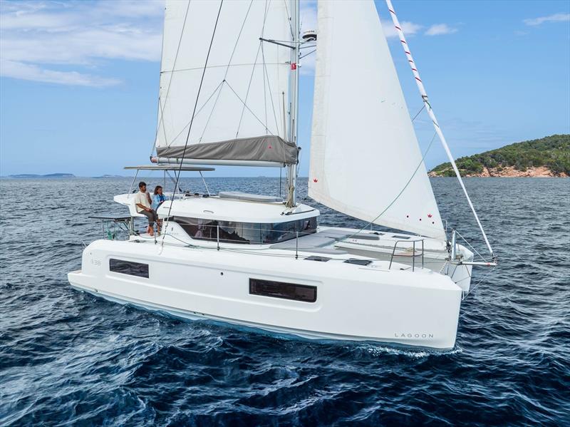 Lagoon 38 photo copyright Eyachts taken at  and featuring the Catamaran class