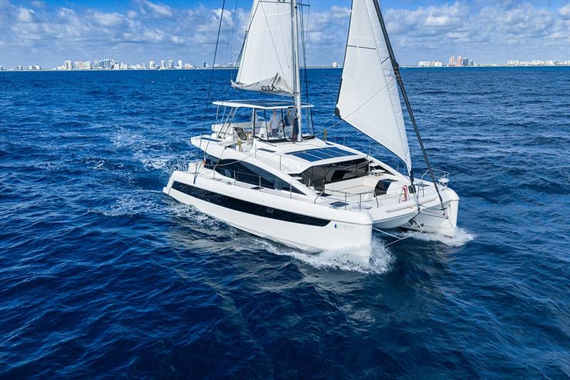 50 Sail photo copyright Aquila Boats taken at  and featuring the Catamaran class