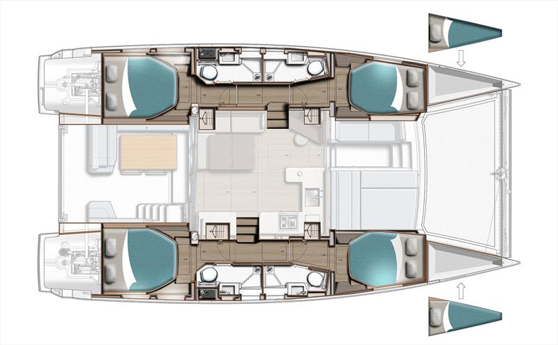 Leopard 43 photo copyright Leopard Catamarans taken at  and featuring the Catamaran class