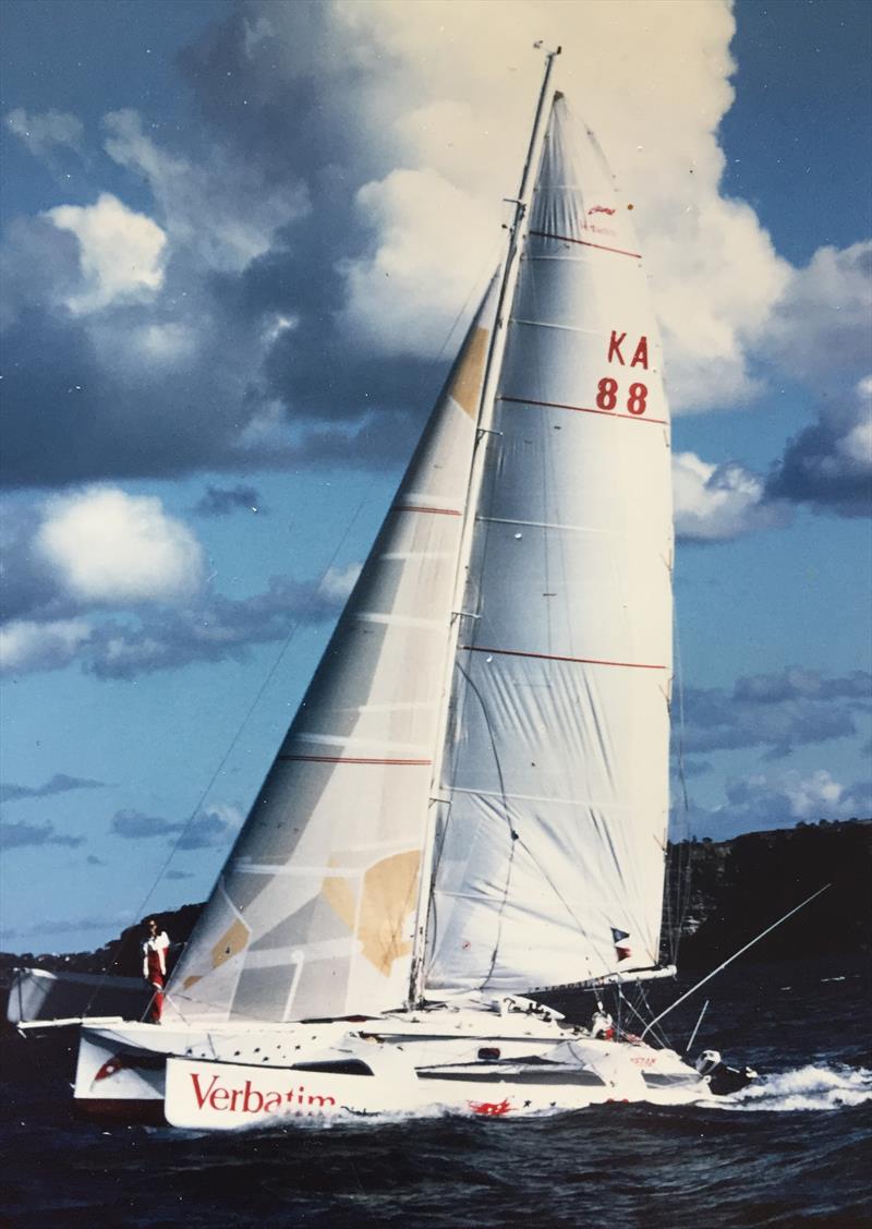 Verbatim - Race Around Australia photo copyright Ian Johnston taken at  and featuring the Catamaran class