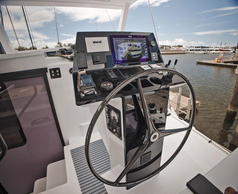 Control - Like everything on Evening Star it is all about precision and quality photo copyright Mahi Boats taken at  and featuring the Catamaran class