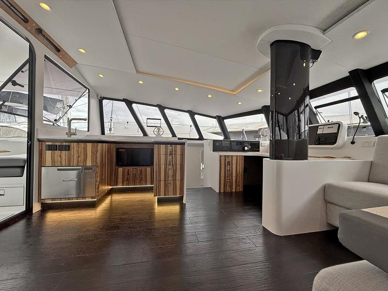 Evening Star is glamorous, in addition to her superior build quality photo copyright Mahi Boats taken at  and featuring the Catamaran class
