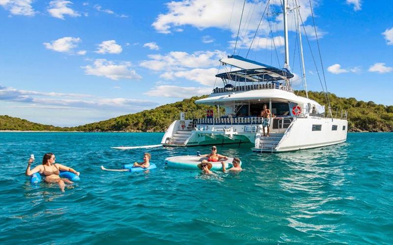 Learn about luxury charters from Charter Smarter at VIBE 2026 photo copyright MediaBoostVI taken at  and featuring the Catamaran class