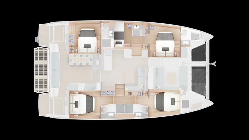 Lagoon 47 photo copyright The Multihull Group taken at  and featuring the Catamaran class