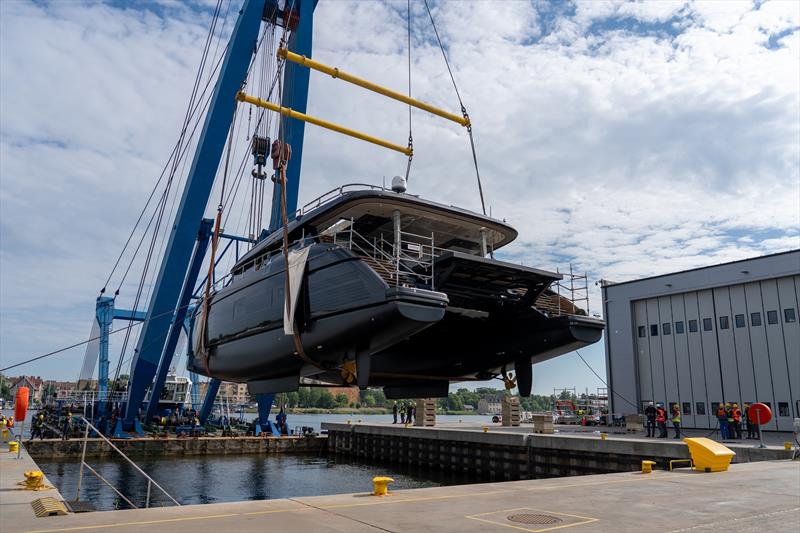 Sunreef 100 Eco launch - photo © Sunreef Yachts