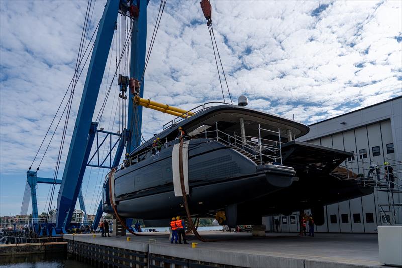 Sunreef 100 Eco launch - photo © Sunreef Yachts