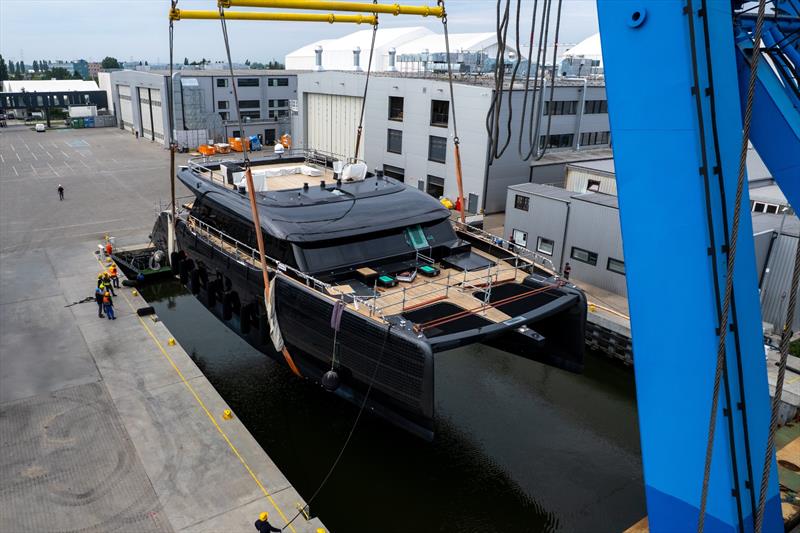 Sunreef 100 Eco launch photo copyright Sunreef Yachts taken at  and featuring the Catamaran class