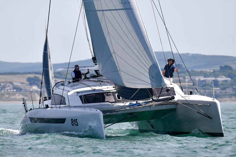 Dazcat 1295 Slinky Malinki photo copyright Rick Tomlinson / RORC taken at Royal Ocean Racing Club and featuring the Catamaran class