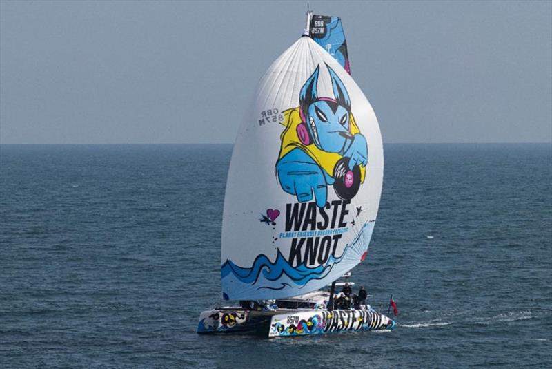 Waste Knot photo copyright Waste Knot taken at  and featuring the Catamaran class