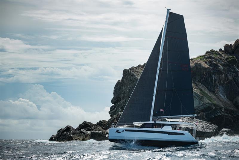 La Novia photo copyright Laurens Morel / Caribbean Multihull Challenge taken at  and featuring the Catamaran class