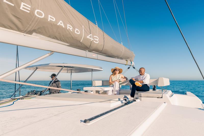 Leopard 43 - Lounge photo copyright Leopard Catamarans taken at  and featuring the Catamaran class