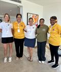 Island Cruising Pacific Rally Sets Sail - Viki & Cecile are joined by partners from Yachting World Port Vila and Vuda Marina for the briefings at the BoatWorks
