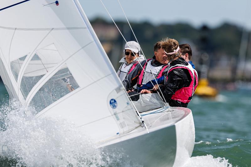 Gavia Wilkinson-Cox on Jerboa - North Sails Cowes Week Day 4 - photo © Paul Wyeth / www.pwpictures.com