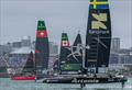 Artemis SailGP Team  lead Switzerland and Canada - Race Day 1 of the ITM NZ Sail Grand Prix - February 14, 2026