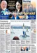 SailGP axing makes frontpage headlines in NZ's biggest daily paper