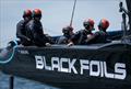 Peter Burling, co-CEO and driver of Black Foils SailGP Team - Practice session ahead of the Canada Sail Grand Prix in Halifax, Canada. Thursday 18 June