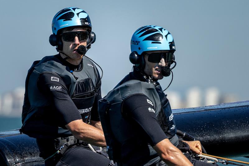 Black Foils - New Zealand - Day 1 - DP World Spain Sail Grand Prix - Cadiz, Spain - October 3, 2025 - photo © Felix Diemer/SailGP