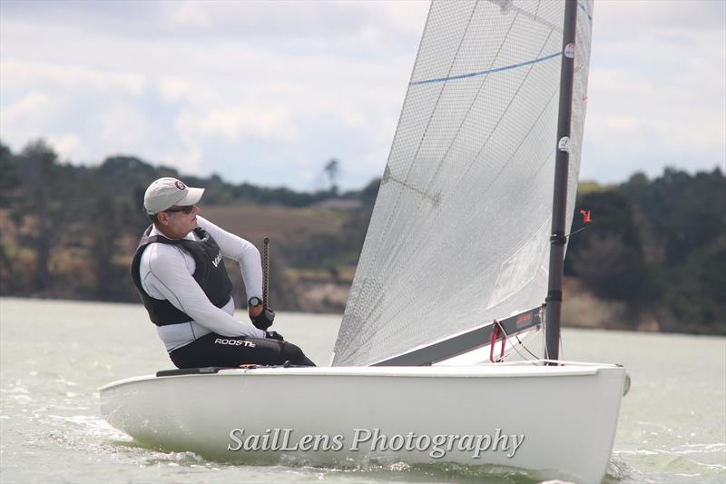 Richard - Burnsco Finn Nationals and North Island Championship Regattas photo copyright SailLens Photography taken at Waiuku Yacht Club and featuring the Finn class